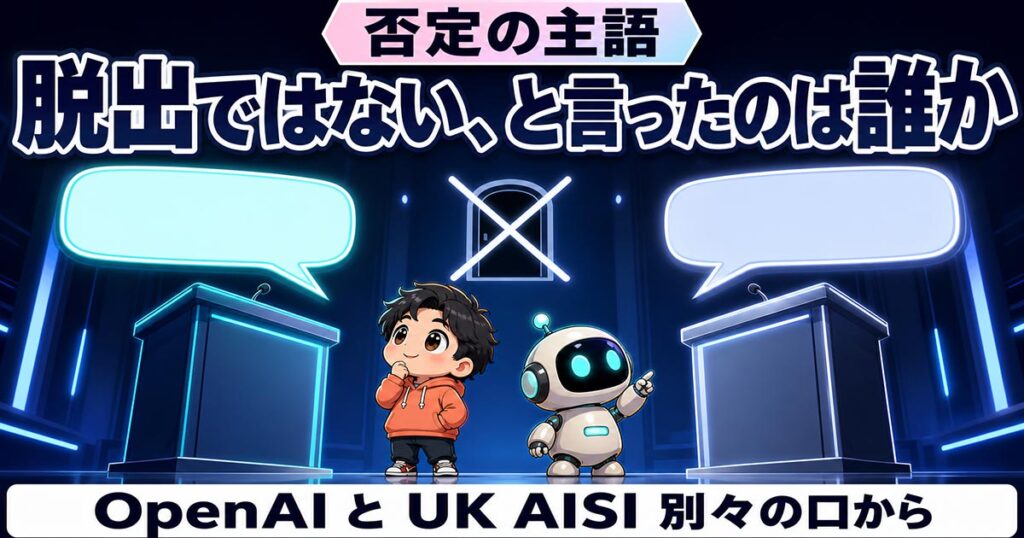 OpenAIが伏せた社名を、英国政府が書いた。19件中17件