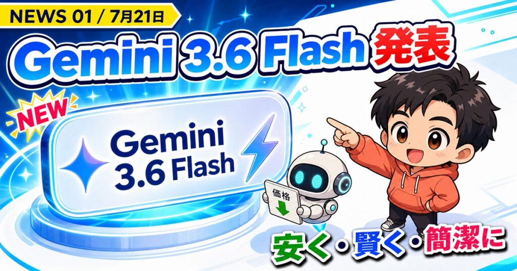 AIニュースまとめ8選【7/22】Gemini新モデルほか