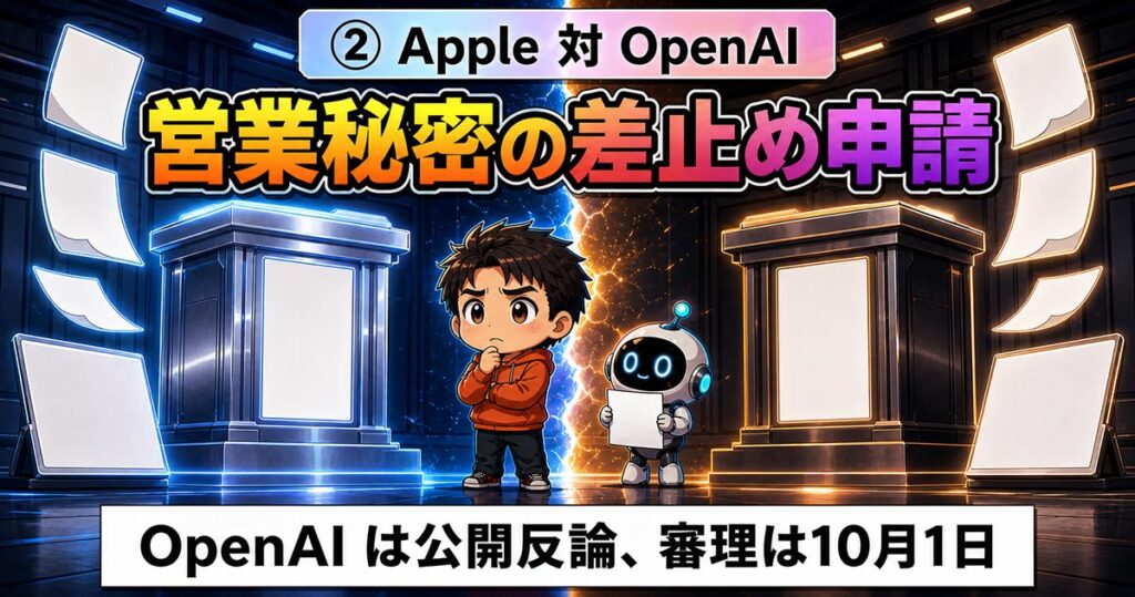 AIニュース10選【8/5】評価中のAIが悪意コード混入未遂、Apple対OpenAIほか