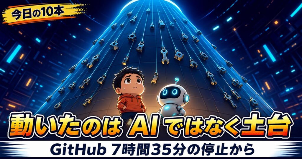 AIニュース10選【8/18】GitHubが7時間半停止、Copilot機能終了は今日ほか