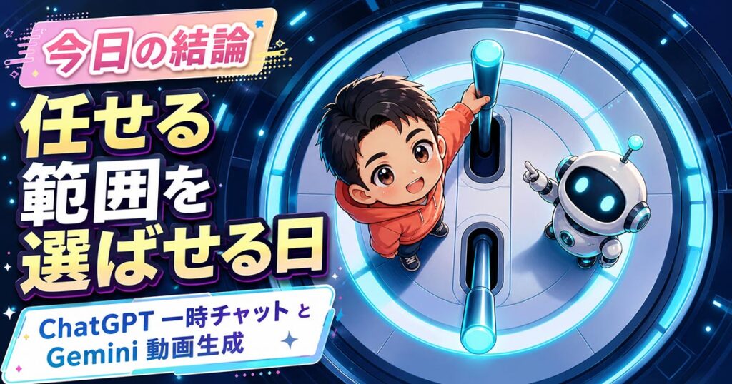 AIニュース10選【8/28】ChatGPT一時チャットに新設定、Gemini動画生成ほか