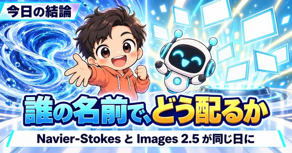 AIニュース10選【9/9】OpenAIがミレニアム問題に解、Images 2.5ほか