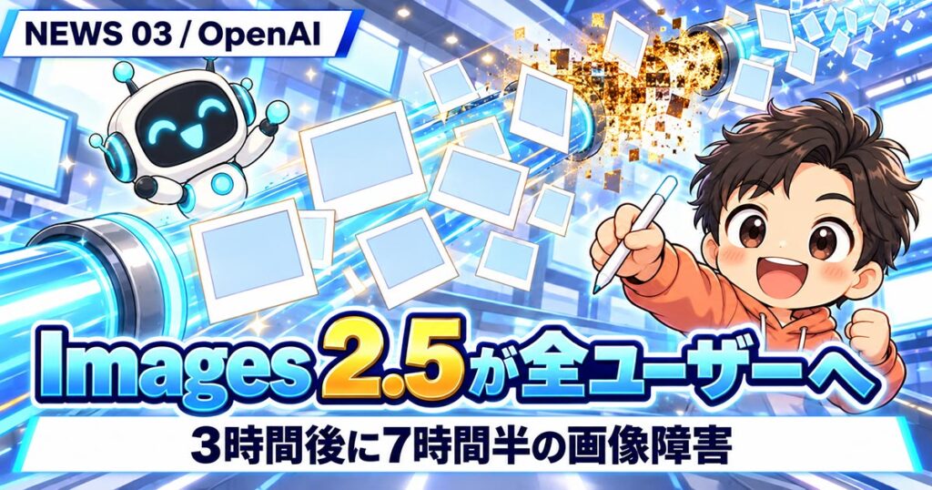 AIニュース10選【9/9】OpenAIがミレニアム問題に解、Images 2.5ほか