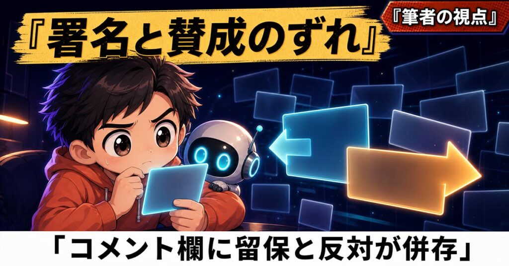 AI企業従業員1,273人の署名を読む。薄まった要求と、5か月前の矛盾