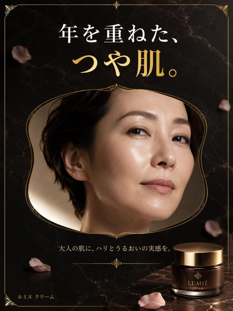 美容広告バナー画像（3:4）プロンプト