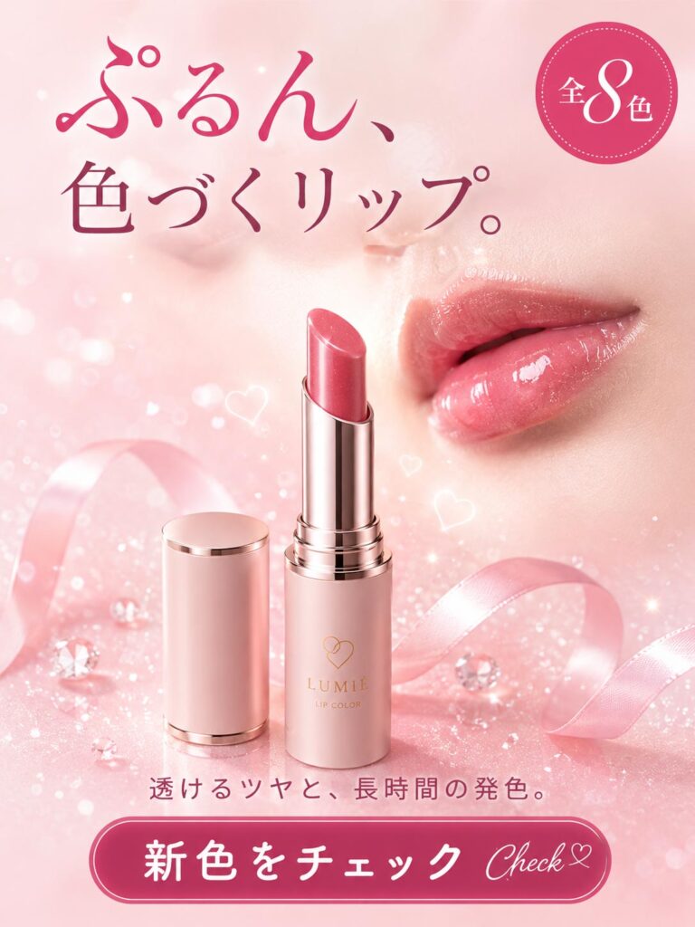 美容広告バナー画像（3:4）プロンプト