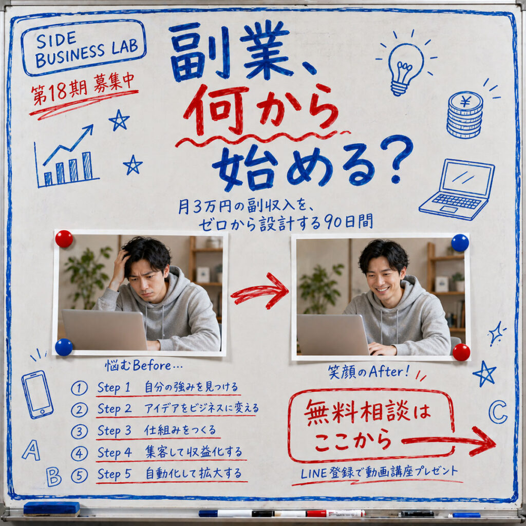 ビジネス系広告バナー画像（1:1正方形）プロンプト