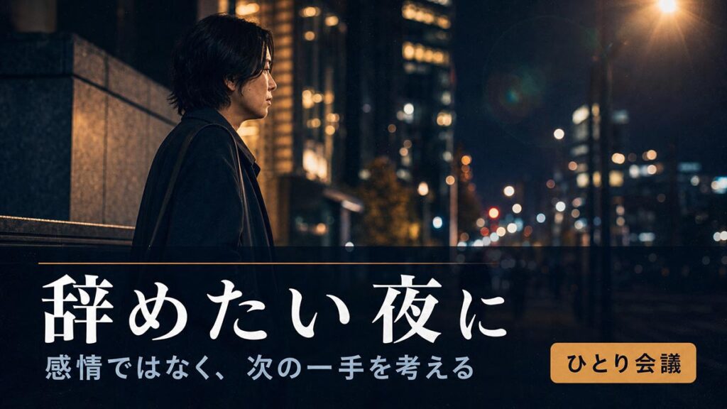 YouTubeサムネイル画像（転職）プロンプト