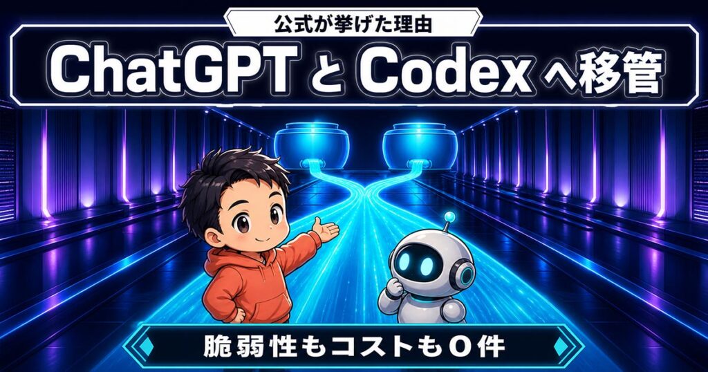 ChatGPT Atlasが8月9日で終了。停止時刻は公表されていない