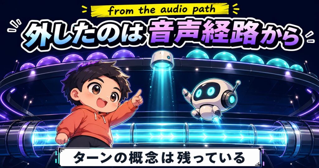 ChatGPTの音声が自然になった理由。ミリ秒は1つも書かれていない