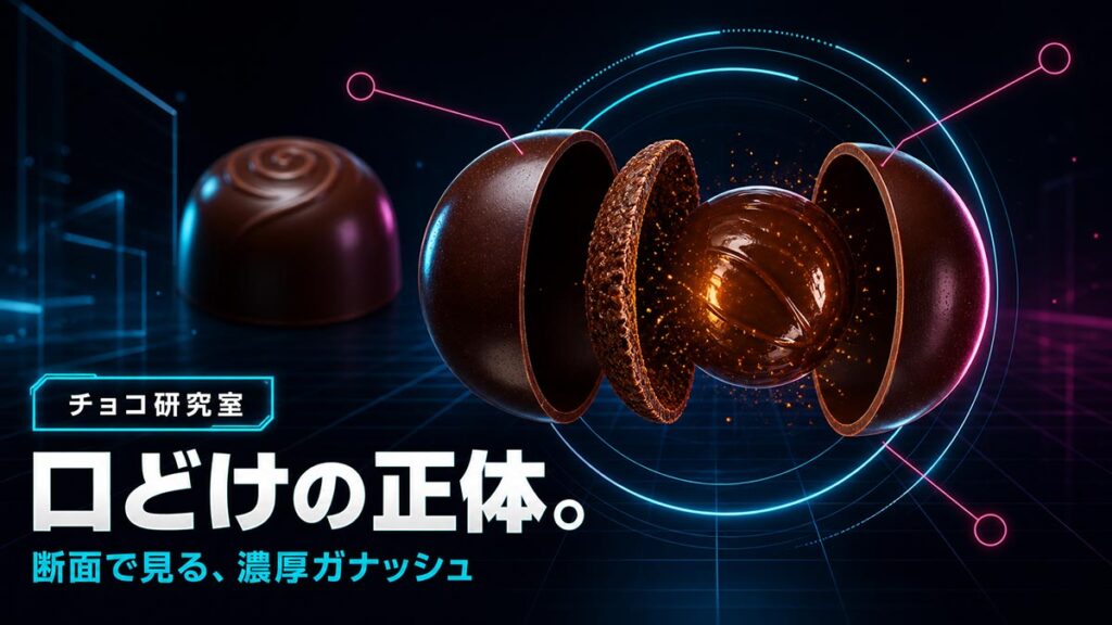 YouTubeサムネイル画像（チョコレート）プロンプト