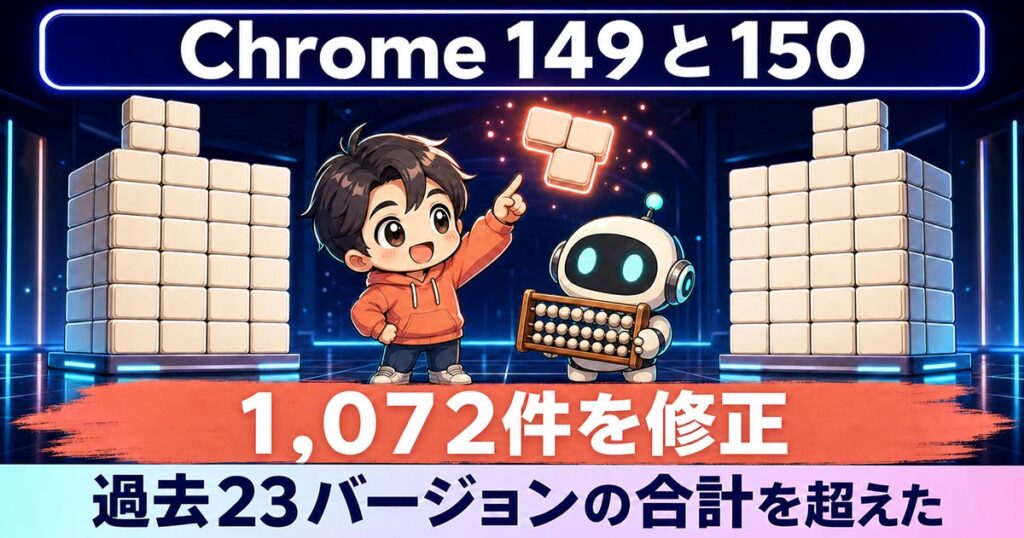 Chromeの脆弱性1,072件をAIで修正。数え直したら10件合わなかった