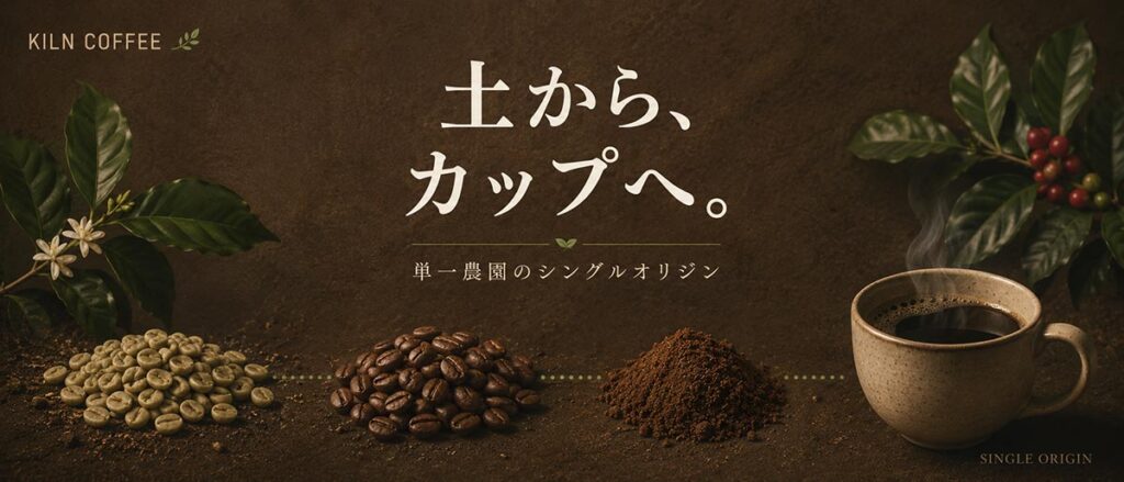 コーヒー広告バナー画像（4:5）プロンプト