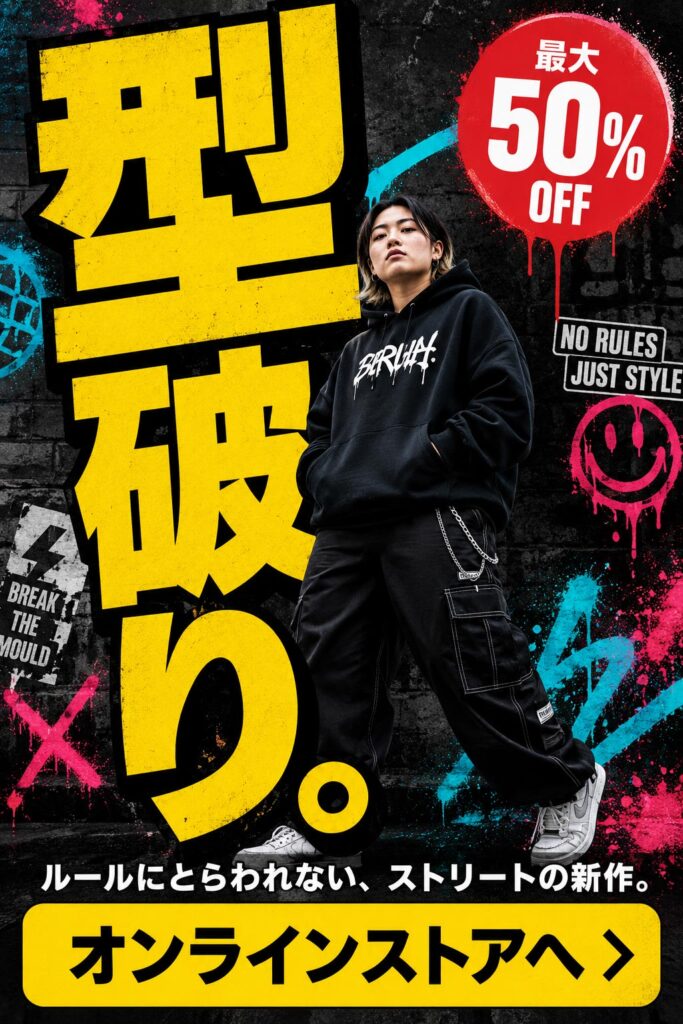 美容広告バナー画像(2:3)プロンプト