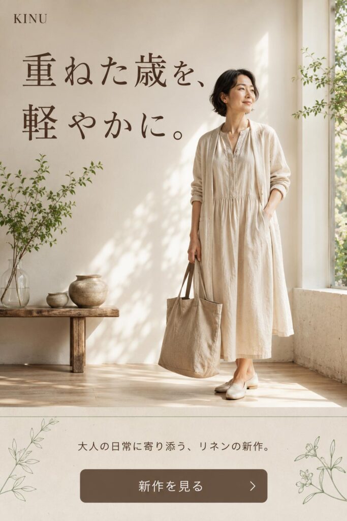 美容広告バナー画像(2:3)プロンプト