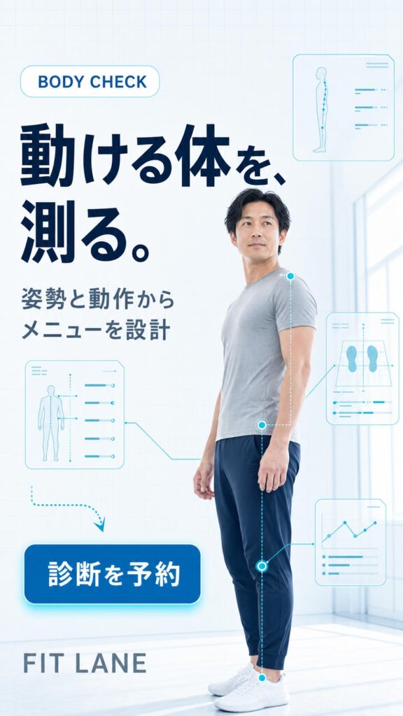 フィットネス広告バナー画像(9:16)プロンプト