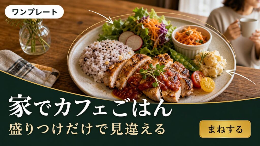 YouTubeサムネイル画像(料理)プロンプト