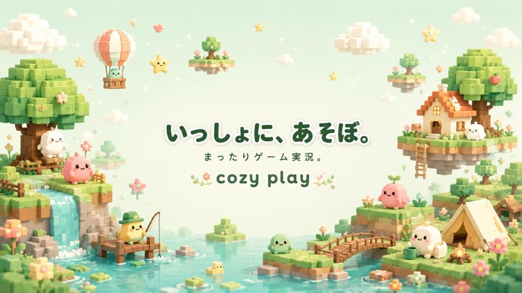 YouTubeバナー画像(ゲーム実況)プロンプト
