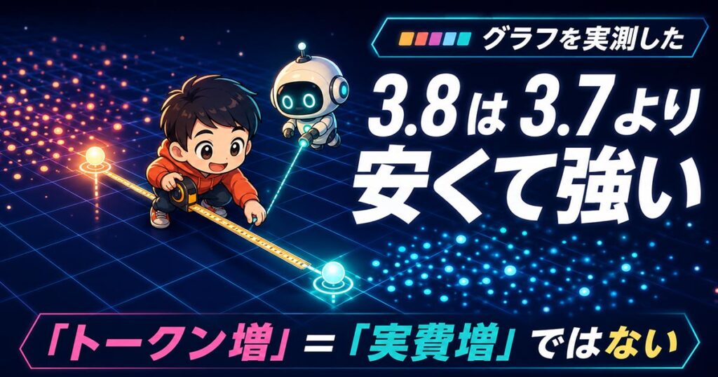 Gemini 3.8 Flashの発表に競合の名前は1つもない。画像の中を除いて