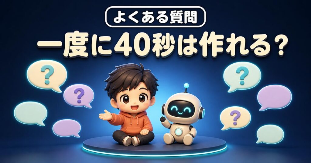 Gemini Omni 1.1で40秒に。ただしVeo 3.1は148秒まで伸びる