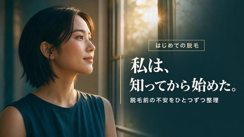 YouTubeサムネイル画像(脱毛)プロンプト