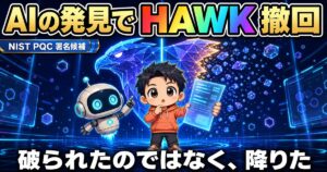 AIが見つけた弱点で暗号の標準化候補が消えた。撤回の全文を読む