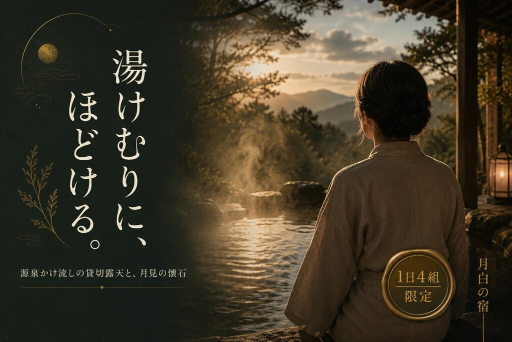 ホテル広告バナー画像(1:1)プロンプト