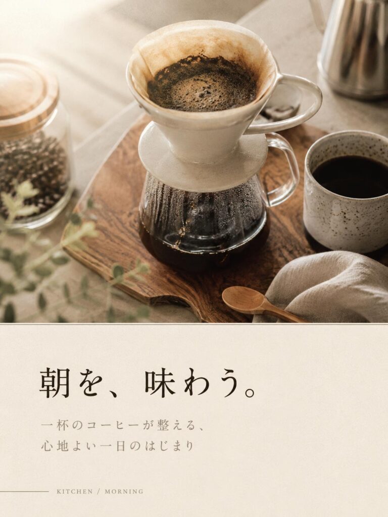 インテリア暮らし広告バナー画像（3:4）プロンプト