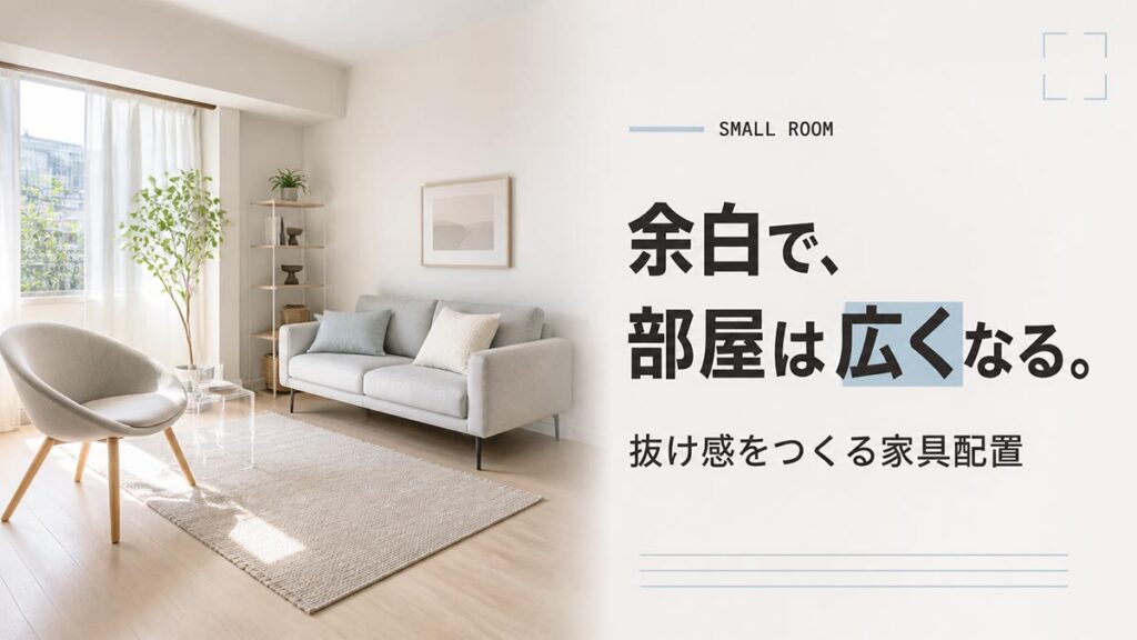 YouTubeサムネイル画像（インテリア）プロンプト