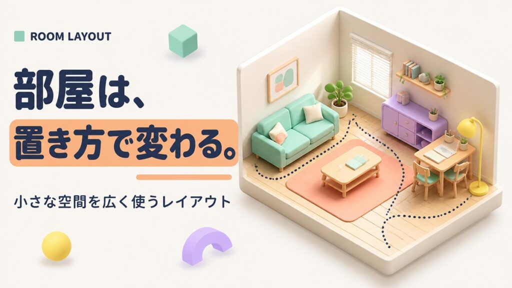 YouTubeサムネイル画像（インテリア）プロンプト