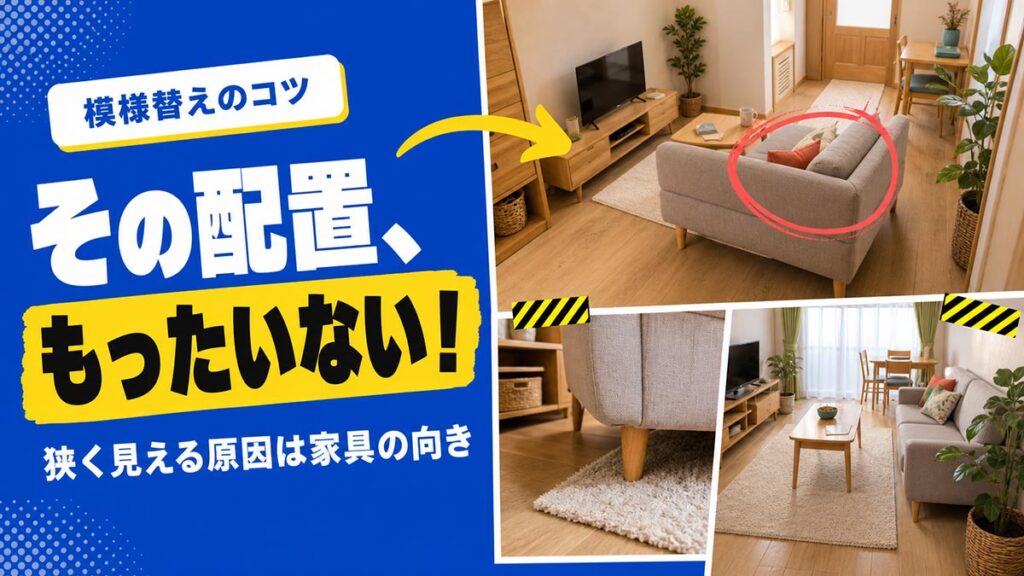 YouTubeサムネイル画像（インテリア）プロンプト
