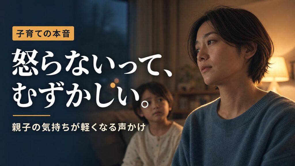 YouTubeサムネイル画像(子育て)プロンプト
