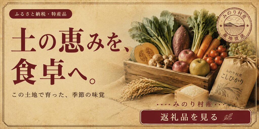 地域PR広告バナー画像（2:1）プロンプト