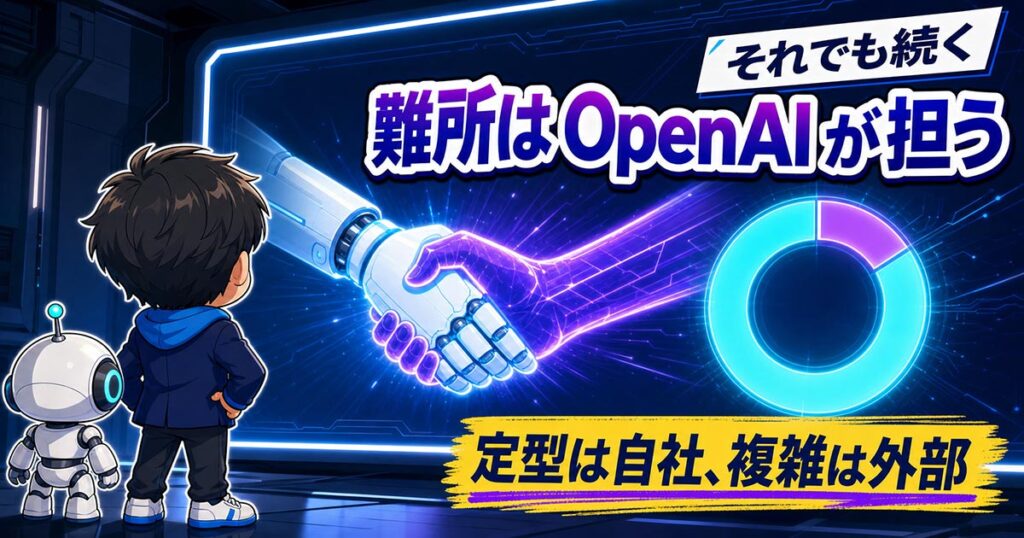 MicrosoftがOpenAI離れを進める理由。契約は4月に変わっていた