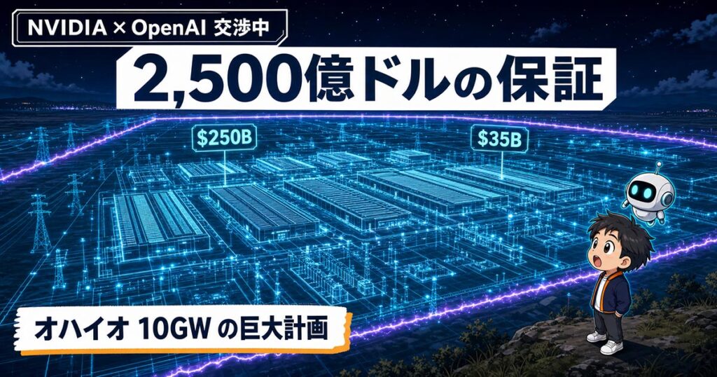 NVIDIAがOpenAIに40兆円保証。26年前と同じ構図なのか