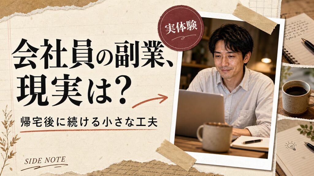 YouTubeサムネイル画像(副業)プロンプト