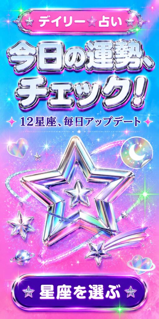 占い広告バナー画像（1:2）プロンプト
