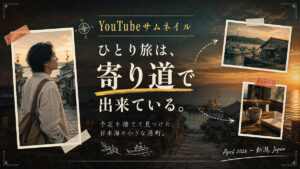 YouTubeサムネイル画像プロンプト集